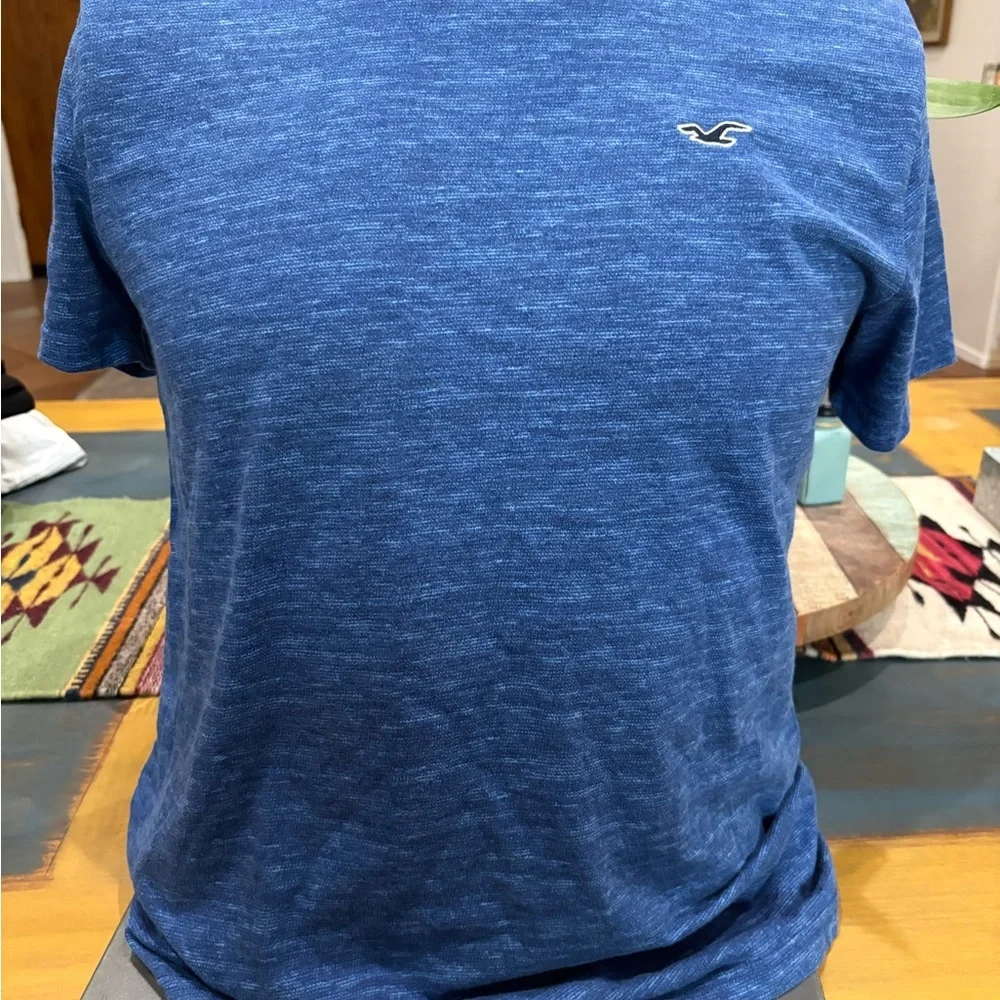 Hollister Vibrant Blue Short Sleeve Tee